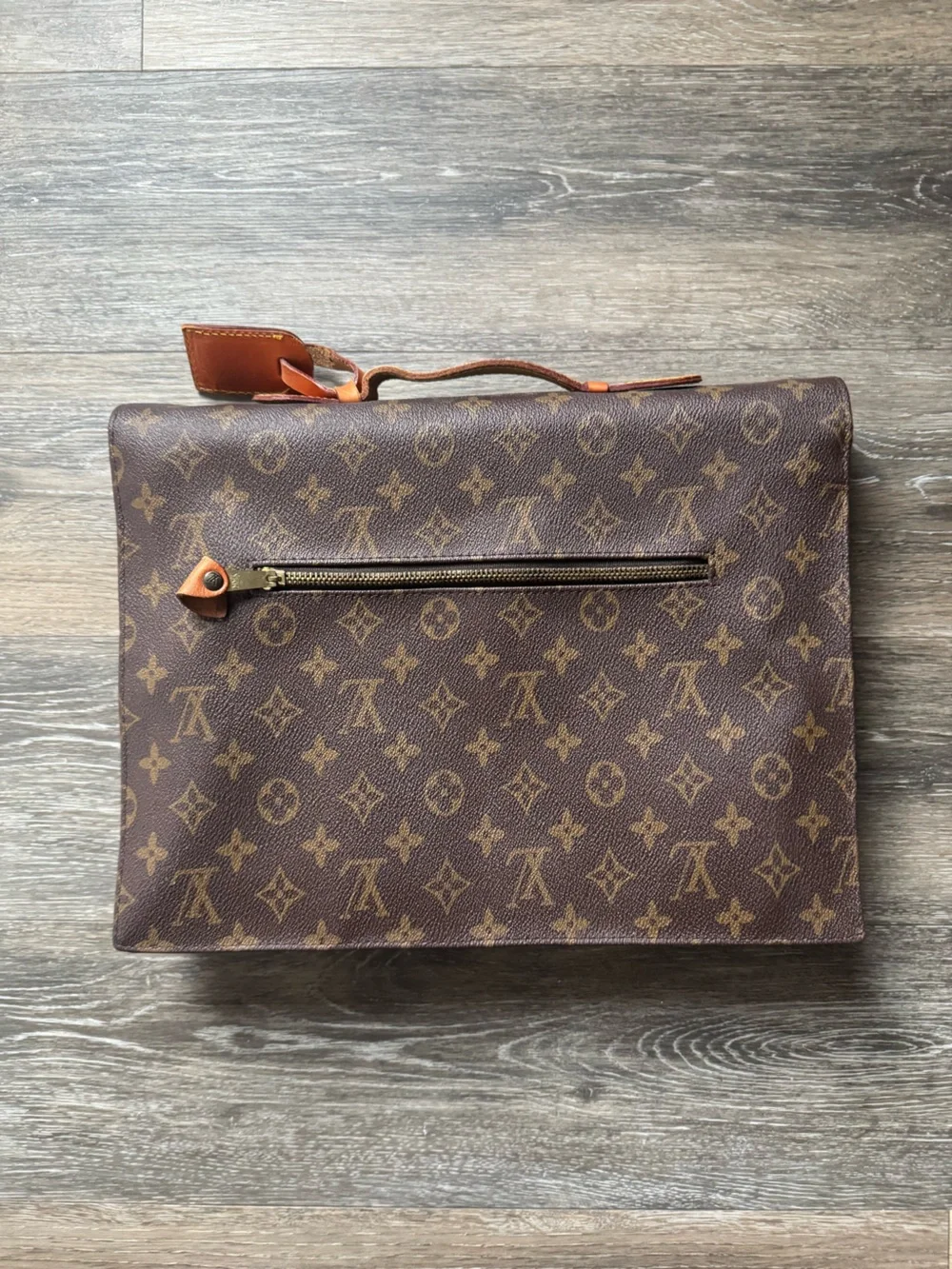 LOUIS VUITTON Monogram Serviette Conseiller Briefcase VINTAGE 1980’s LV